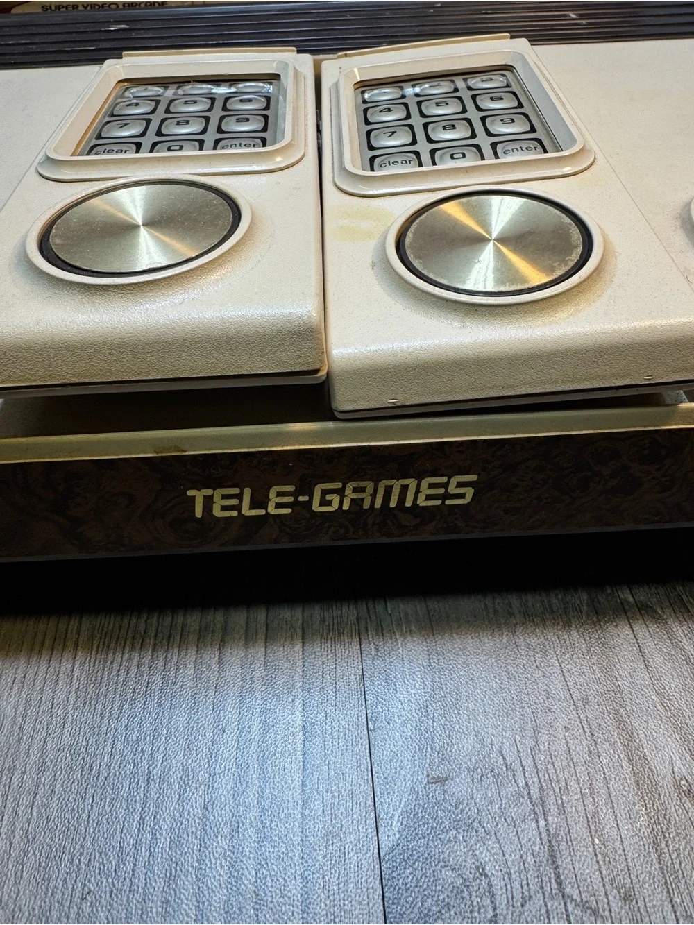 Intellivision Sears Tele-Games Center Super Video Arcade Console, Box & 3 Games